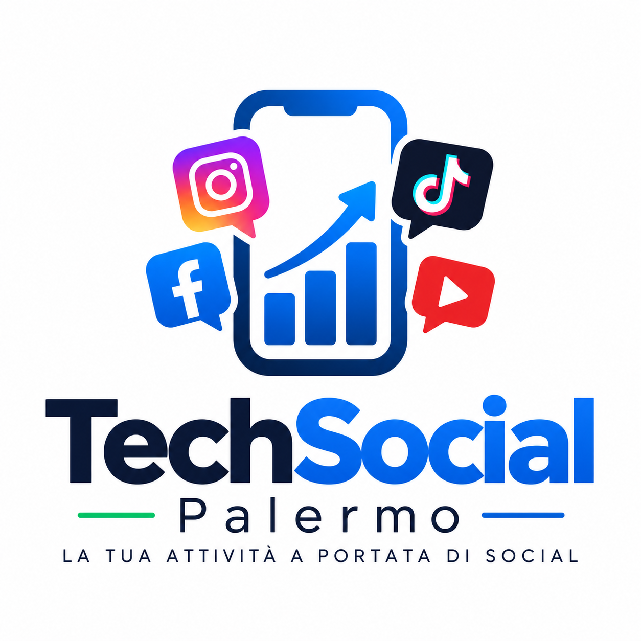 Logo TechSocial Palermo